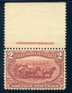 US SCOTT #286 MINT-XF-OG-NH W/ PSE CERT