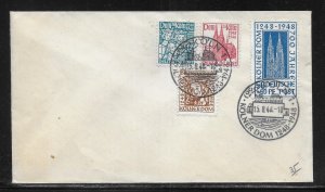 Germany B298-B301 700th Cologne Cathedral FDC First Day Cover (*sch*)