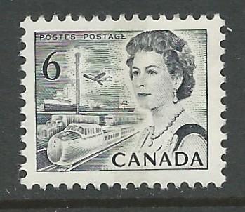 Canada # 460c QE II Centennial issue - 6c Type II (1) Mint NH