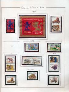 SOUTH AFRICA 1987/97 Wildlife M&U Collection 100+Items (pie 99)