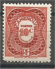 CAMEROUN, 1947, MNH 10c, POSTAGE DUE Scott J24