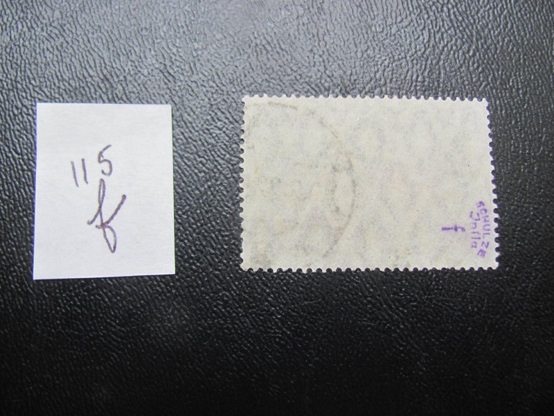 GERMANY 1920 USED SIGNED MI.NR. 115f INFLATION