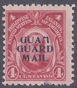 Guam scott #M2 Mint hinged F-VF