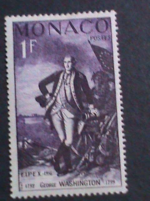 ​MONACO -1956 SC# 354 GEORGE WASHINGTON PAINTING MINT VF WE SHIP TO WORLD WIDE