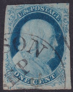 #9 Used, VF (CV $100 - ID46653) - Joseph Luft