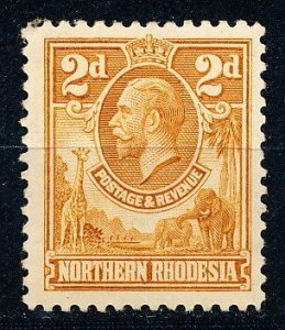 Northern Rhodesia #4 Single MH