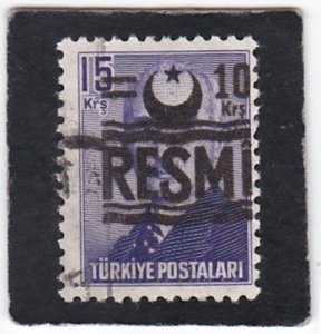 Turkey,  #   O31f   used