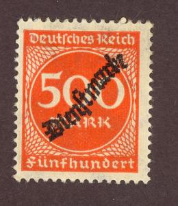 Germany  SC# O28   MH