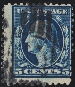 SC#504 5¢ Washington Single (1917) Used