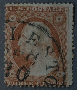 United States #26A Used VG Type IV Bit of HRM Nice Place Circle Date Cancel