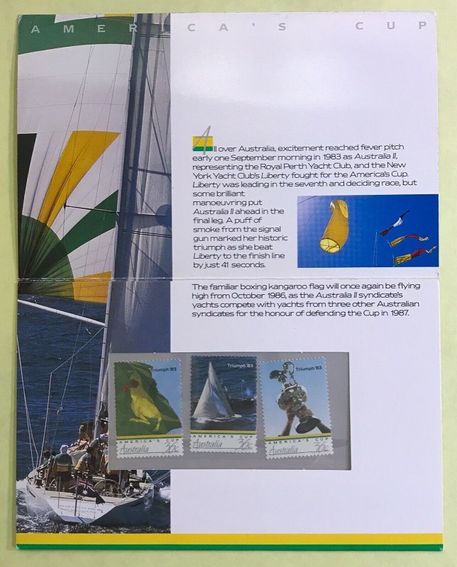 Australia - 1986 America's Cup Folder
