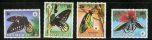 PAPUA NEW GUINEA 697-700 MNH SCV $16.00 BIN $8.75