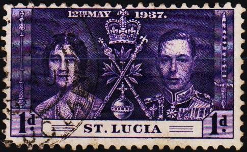 St.Lucia. 1937 1d S.G.125 Fine Used