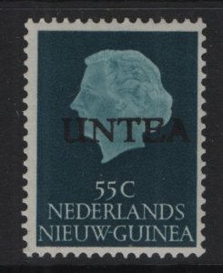 Netherlands  New Guinea  UNTEA #14 MNH 1962  Juliana 55c