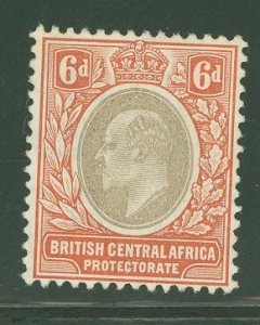 British Central Africa #73 Unused Single
