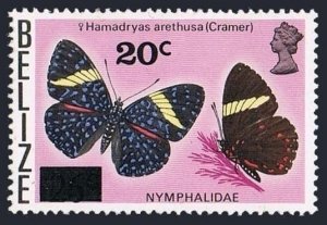 Belize 380, MNH. Mi 369. Butterfly Hamadryas arethusa - Cramer. New value 1977.