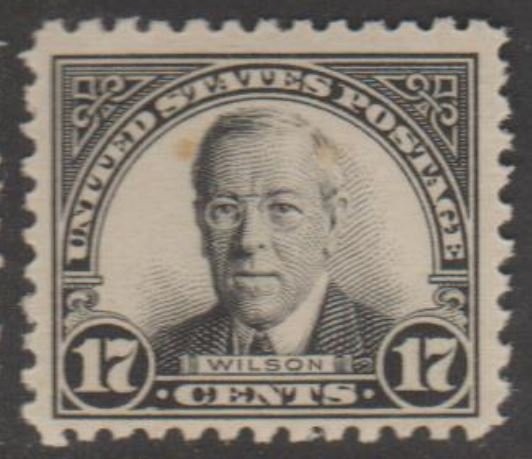U.S. Scott #623 Wilson Stamp - Mint NH Single