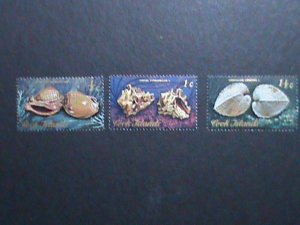 COOK ISLANDS 1974 LOVELY SEASHELLS -MINT STAMPS -VF WE SHIP TO WORLD WIDE