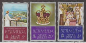 Bermuda Scott #347-348-349 Stamp - Mint NH Set