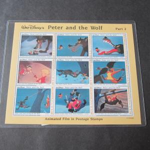 Maldives Peter and the Wolf Limited Edition MNH #3103,#3549