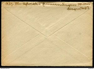 h272 - GERMANY Reich WW2 1940 FELDPOST Cover to FPN 14337 / B. Letter. Brief