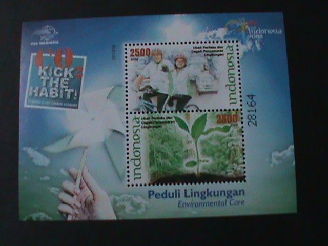 INDONESIA-2008 SC#2143-ENVIRONMENTAL CARE-MMNH S/S VF WE SHIP TO WORLDWIDE