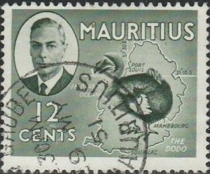 Mauritius, #241 Used From 1950