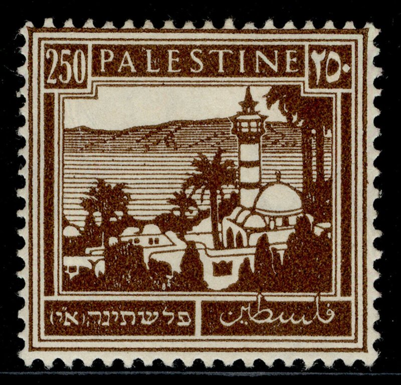 PALESTINE GVI SG109, 250m brown, M MINT.