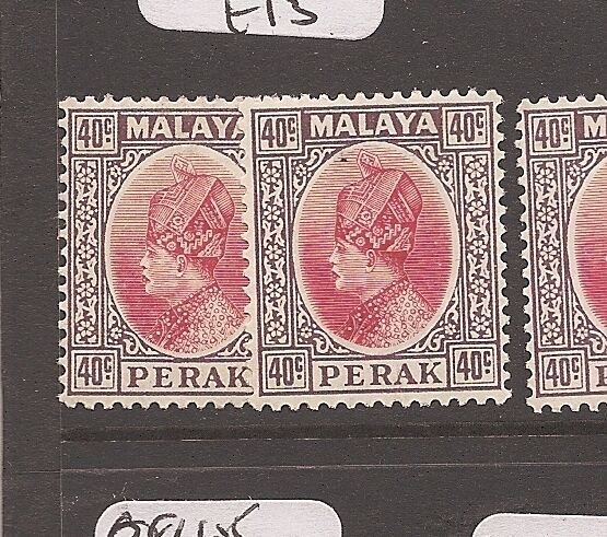 Malaya Perak SG 98 x 2 shades MOG (8ayr) 