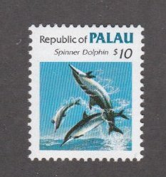 Palau # 85, Marine Life  Spinner Dolphins, Mint NH, 1/3 Cat.