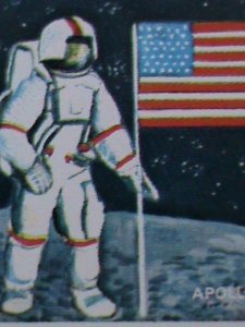 ​NAGALAND-1972 PROMOTION-APOLLO XV MOON LANDING MNH S/S VF-EST. $6