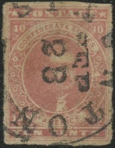 CSA #5 XF USED WITH SEPT 28 TOWN CANCEL (SMALL THIN) CV $500.00 BP8786