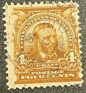 Scott#: 303 - Ulysses S. Grant 4c 1903 used single stamp - Lot 15