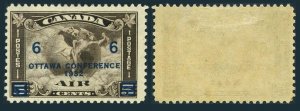 Canada C4, lightly hinged. Mi 170. Air Post 1932. Allegory-Air Mail. Surcharged.