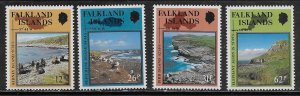 Falkland Islands Scott #'s 520 - 523 MNH