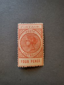 Stamps South Australia Scott #122 hinged