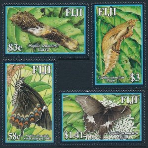 2004 Fiji 1085-1088 Butterflies 10,00 €