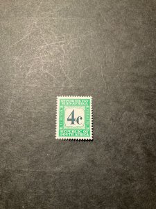 Stamps South Africa Scott #J63 never hinged