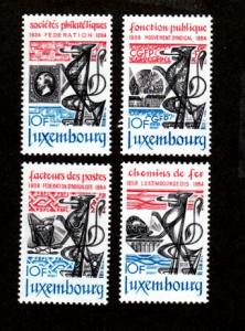 Luxembourg # 703-706 Mint!