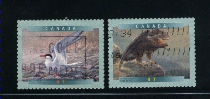 Canada #1890-91   used VF 2001 PD