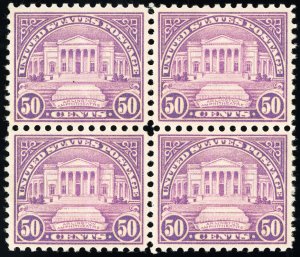 US Stamps # 701 MNH Superb Block Of 4