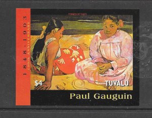 TUVALU -CLEARANCE SALE!  #942 ART-GAUGUIN S/S  MNH