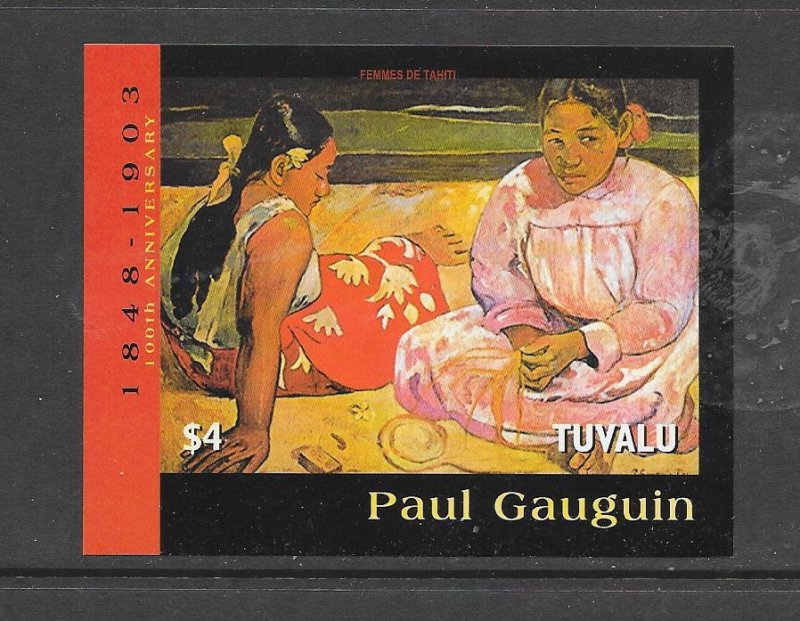 TUVALU -CLEARANCE SALE!  #942 ART-GAUGUIN S/S  MNH