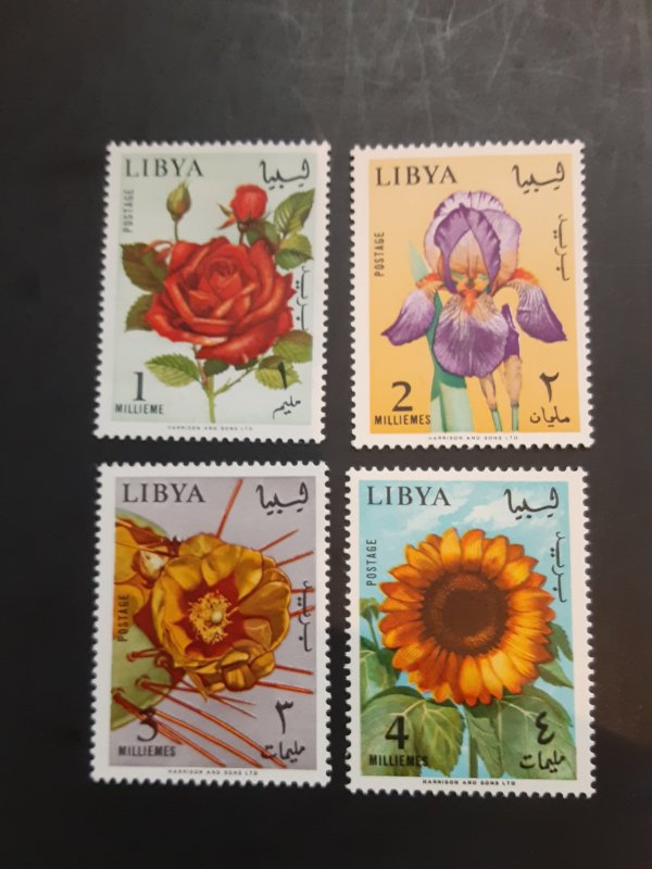 *Libya #284-87                     MH