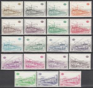 Belgium #Q388-402, Q403, Q404-6  F-VF Unused CV $88.00  (A15351)