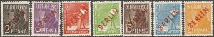 1948-9 Berlin Scott 9N21-9N34 red overprints mint hinged