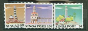 Singapore #397-399  Single (Complete Set)