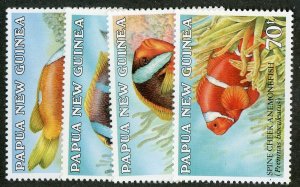 6133 BCX Papua 1987 scott #659-62 mnh** (offers welcome)