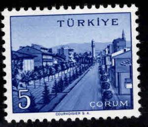 TURKEY Scott 1309 MH* 26x20.5mm stamp