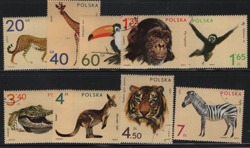 POLAND, 1888-1896   USED,   SET